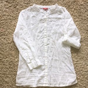 White all seasons shirt sz 8 France